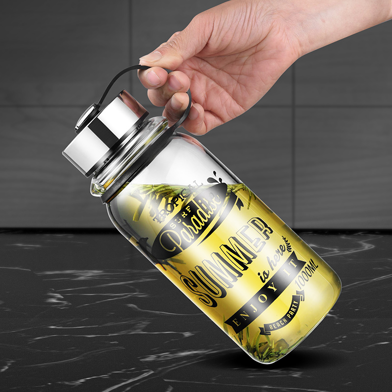 Gianxi große Kapazität Glas Wa – Outdoor Sport Glass Water Bottle Bewertung und Preis