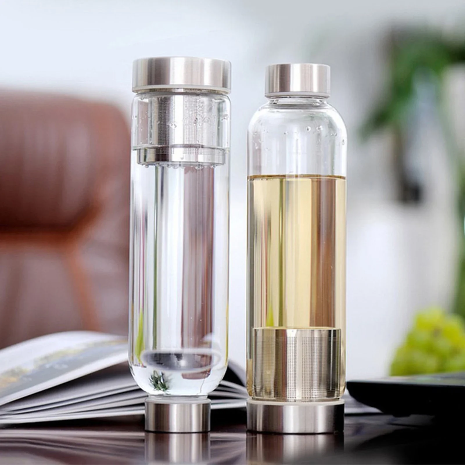 Glas-Sport-Wasserflasche mit T – Outdoor Sport Glass Water Bottle Bewertung und Preis